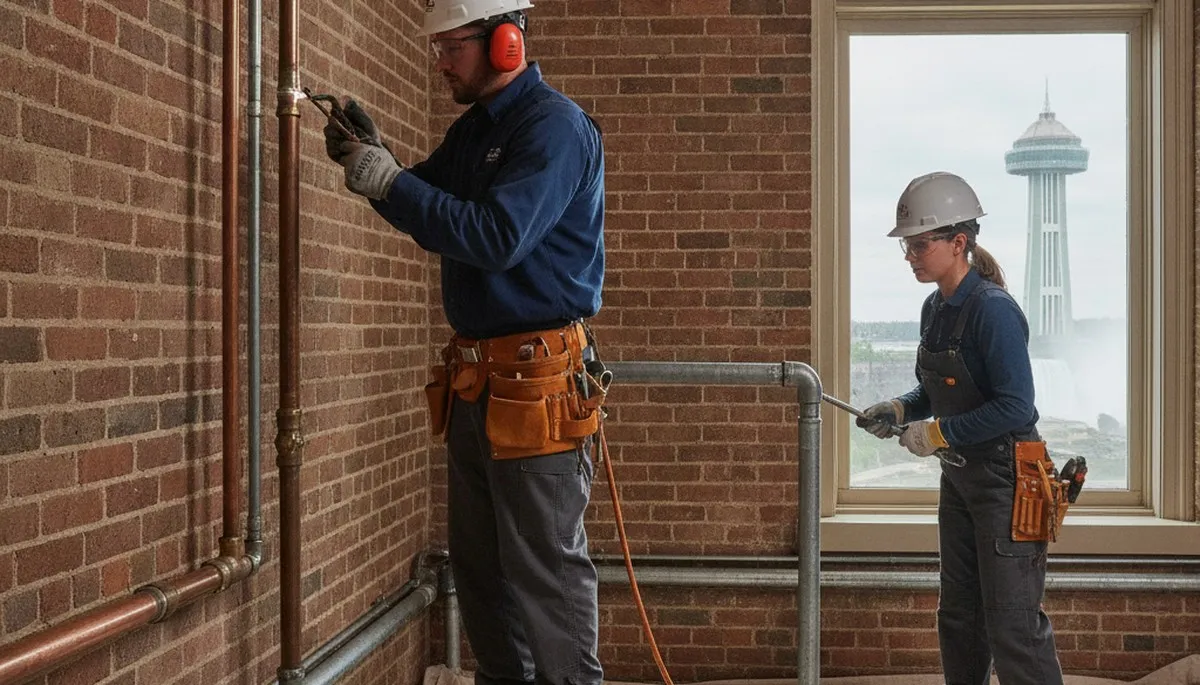 Buffalo, NY plumber providing professional plumbing repair services for homes and businesses