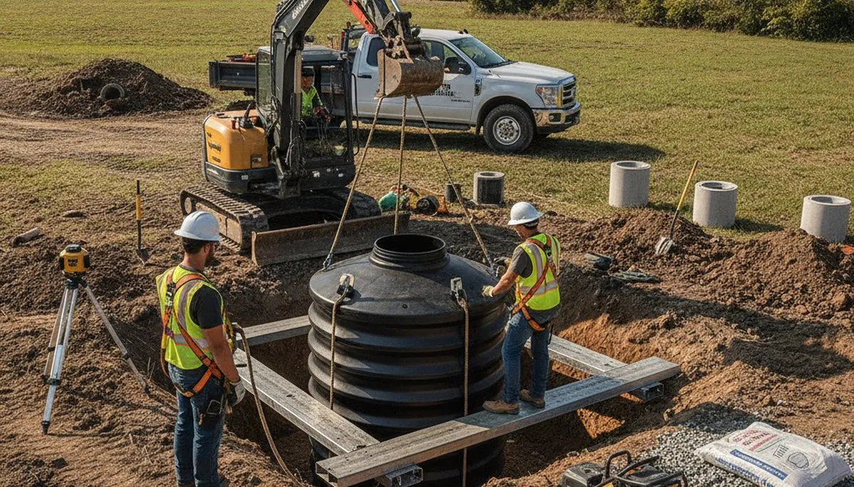 Septic tank installation for Buffalo, NY homes by On Call Plumbers