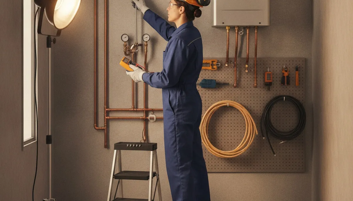 Tankless water heater installation for Buffalo, NY homes by On Call Plumbers